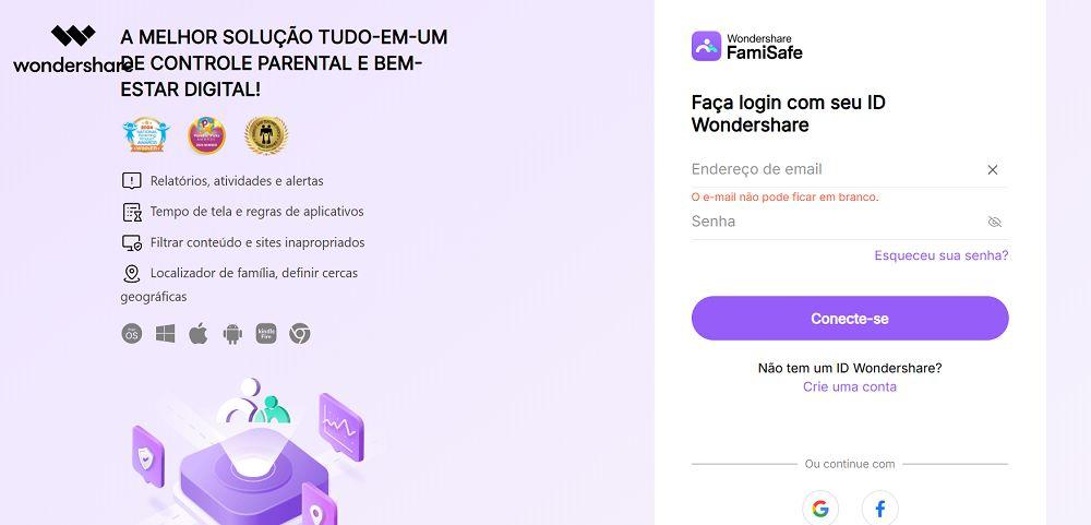 App FamiSafe para monitorar o WhatsApp dos filhos grátis