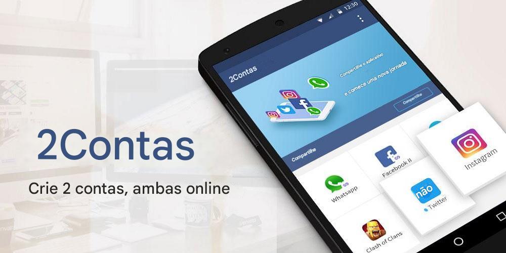 2Accounts aplicativo para clonar WhatsApp pelo número