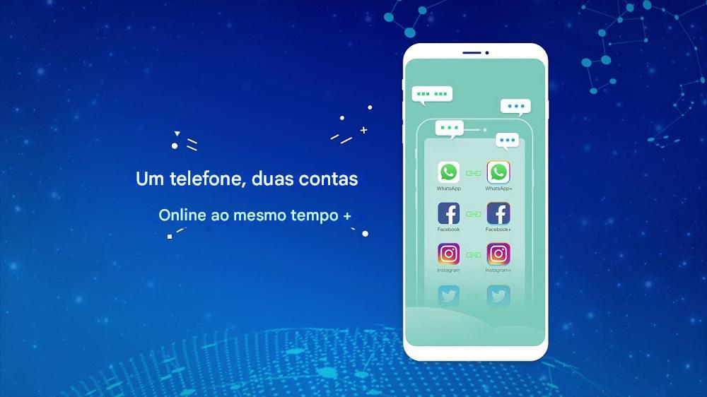 Dual Space aplicativo para clonar WhatsApp pelo número
