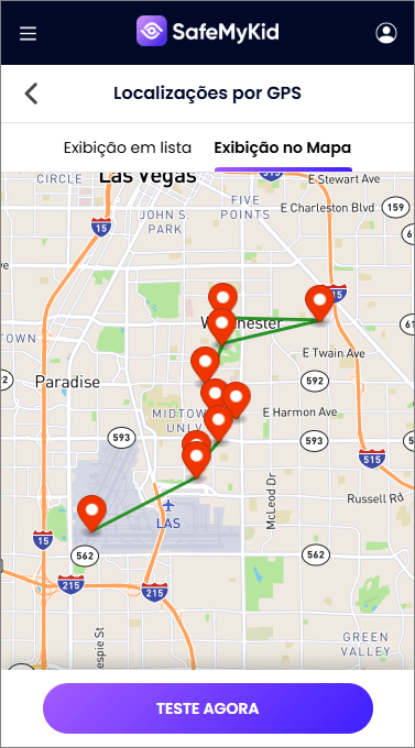 Rastrear a localiza&ccedil;&atilde;o do Android em tempo real