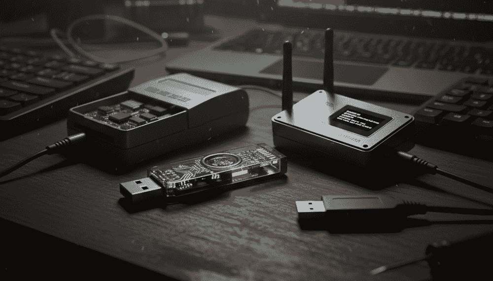 Illegale Hardware oder verdeckte Technologie vorbeugen, um ein Handy abzuh&ouml;ren