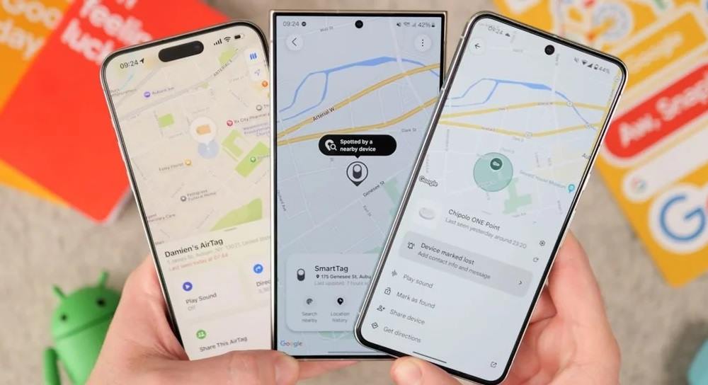 Apple „Wo ist?“ / Google „Mein Gerät Finden“ tracking app