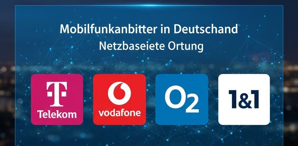 Mobilfunkanbieter-Dienste wie netzbasierte Ortung zum Auffinden des Handys