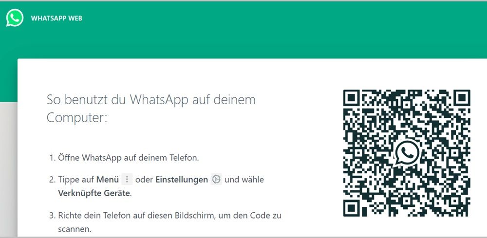 Ortung über WhatsApp Web zur Lokalisierung eines Handys via WhatsApp