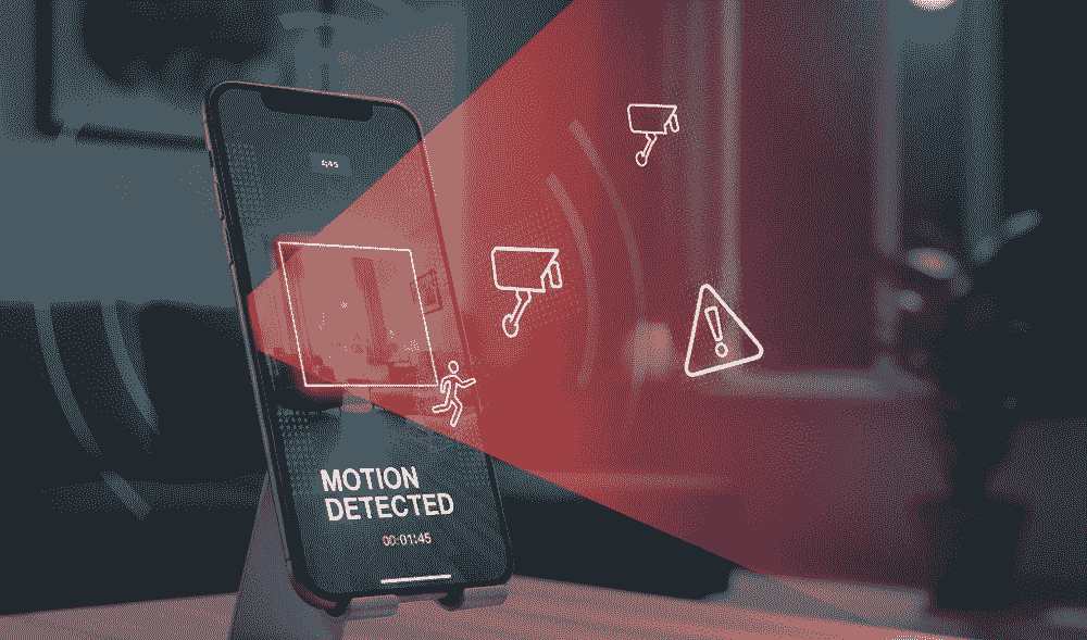 Handy als &Uuml;berwachungskamera mit Bewegungsmelder