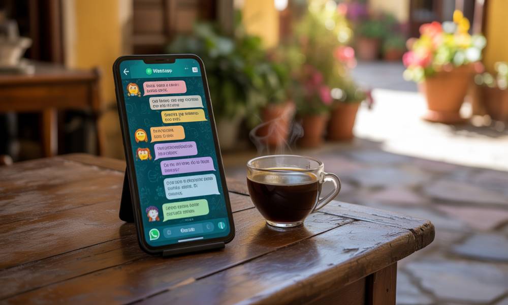 Acceso WhatsApp compartición familiar