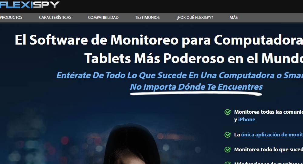 FlexiSPY monitorear WhatsApp