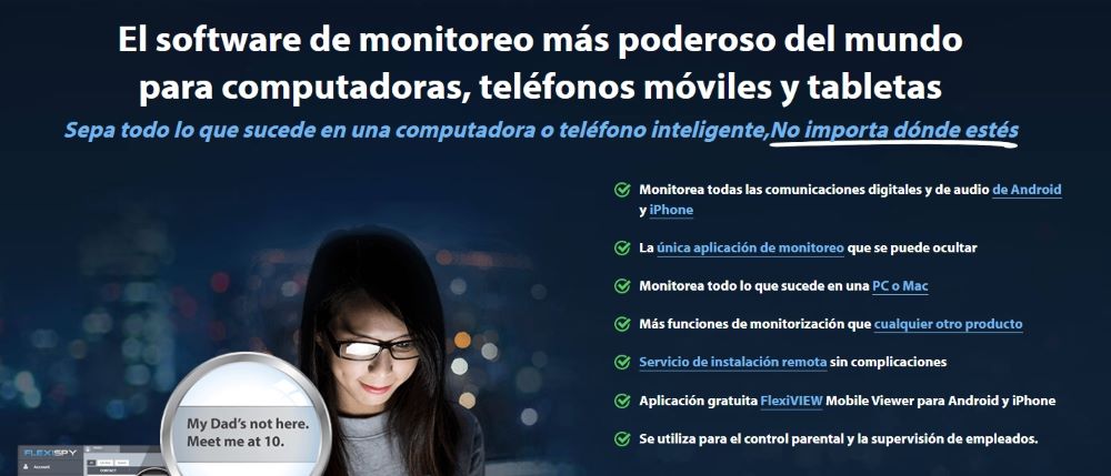 Hackear Messenger con FlexiSPY