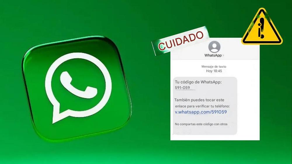 Llegada de códigos de verificación sin pedirlos para saber si tu WhatsApp fue clonado