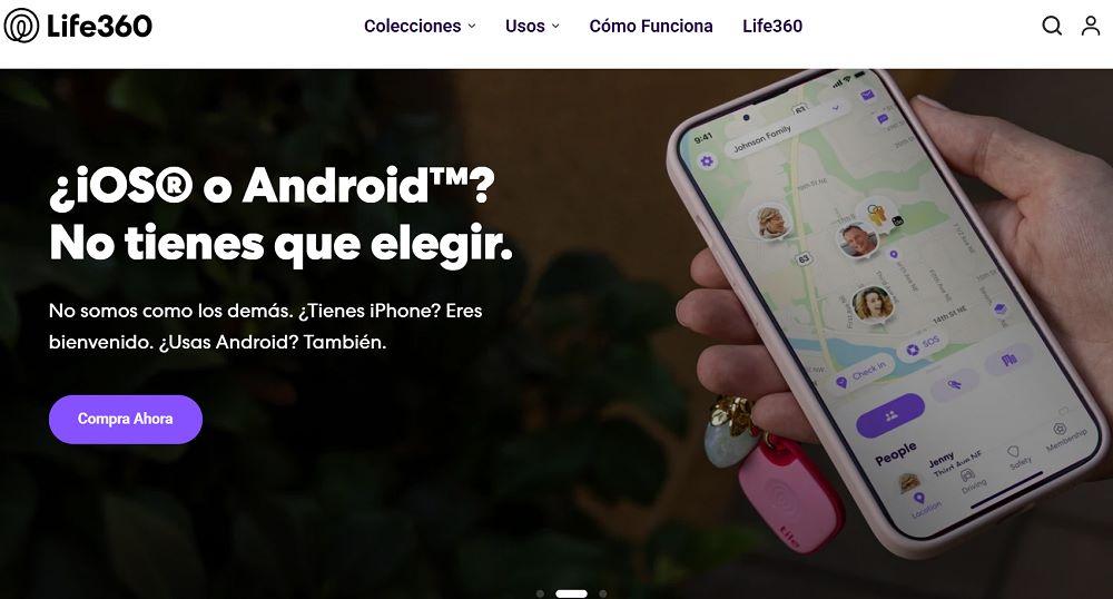 Life360 app para seguir ubicación