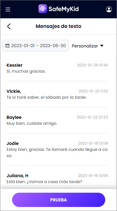 Ve los mensajes de tu pareja en iPhone en tiempo real