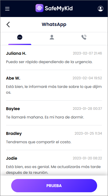 Espía WhatsApp en Android en tiempo real
