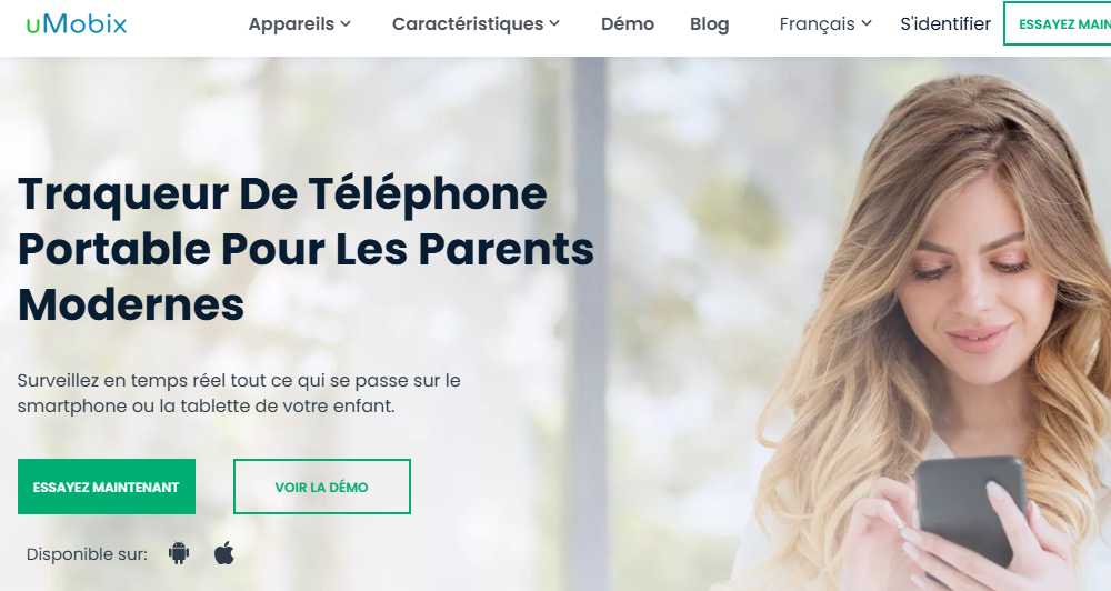 uMobix Meilleure Application Surveillance Téléphone