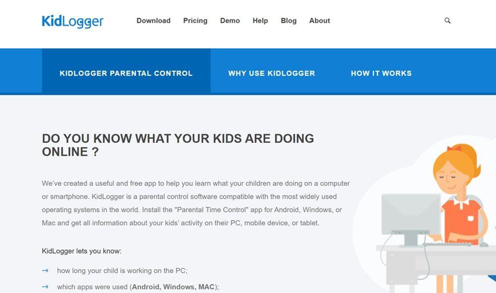 Kidlogger Keylogger App