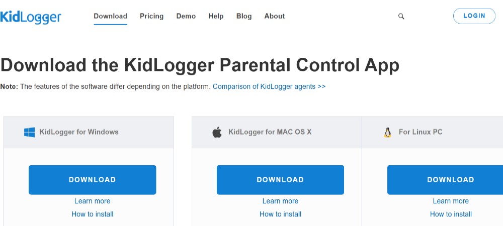 KidLogger Keyloggers for Android