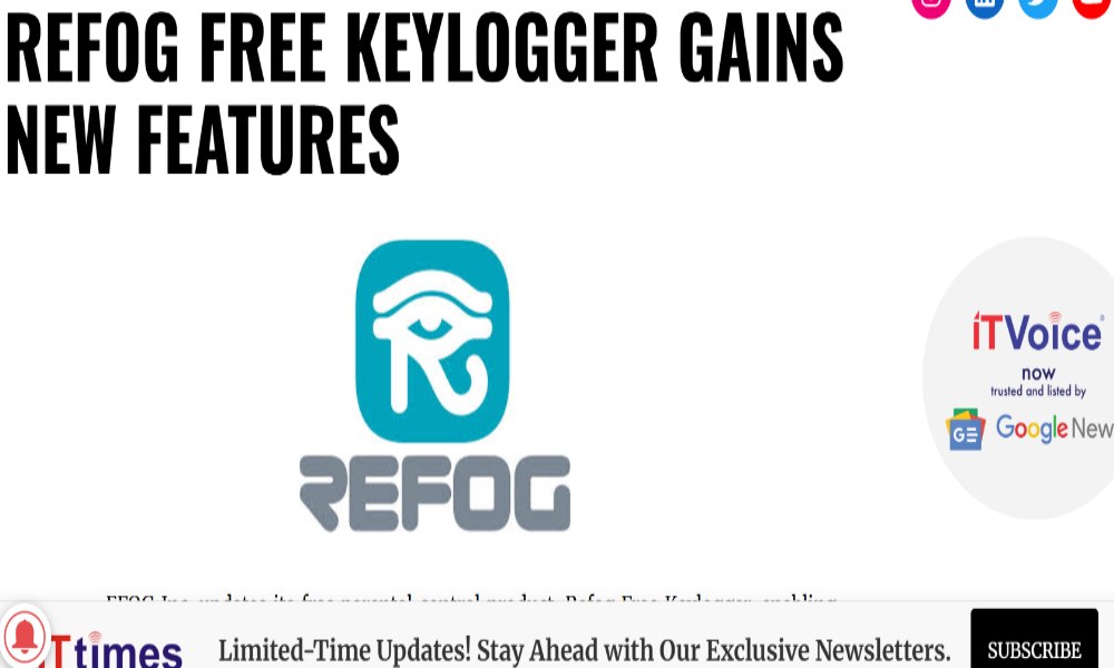 Monitoring Activity Using REFOG Android App