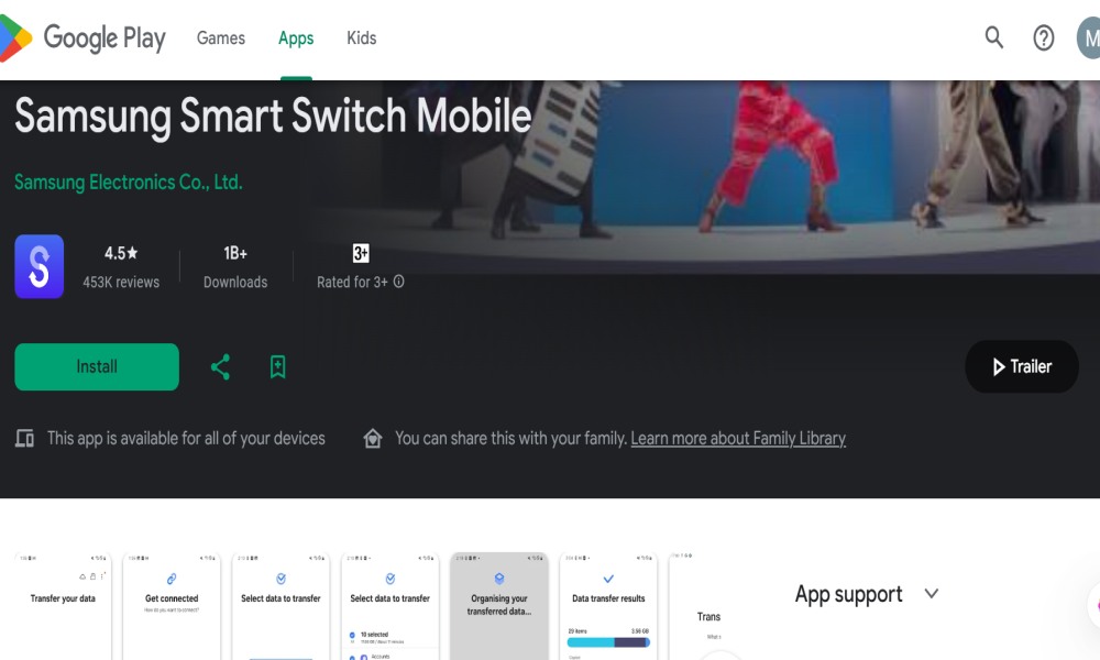 Samsung Smart Switch Best Free Phone Clone App for Android