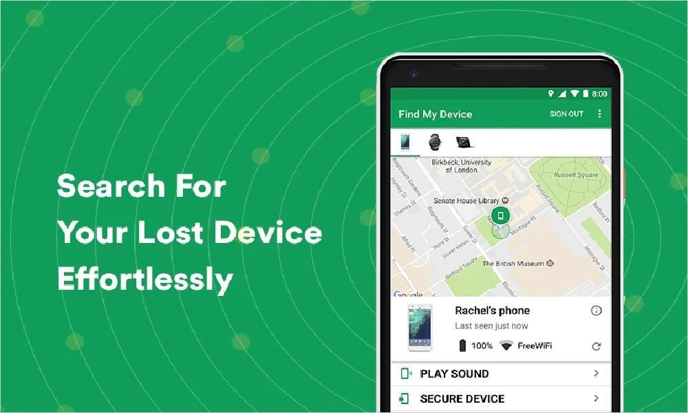 Find My Device by Google to Track Your Child's Android Phone