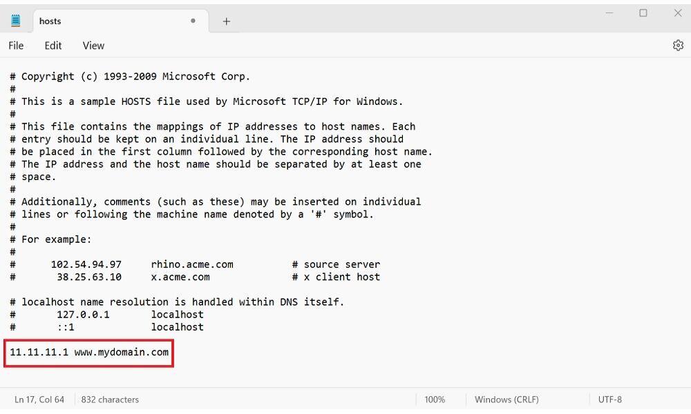 Modify Your Device's Host File