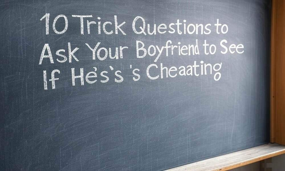 10 Trick Questions to Ask Your Boyfriend to See if He's Cheating