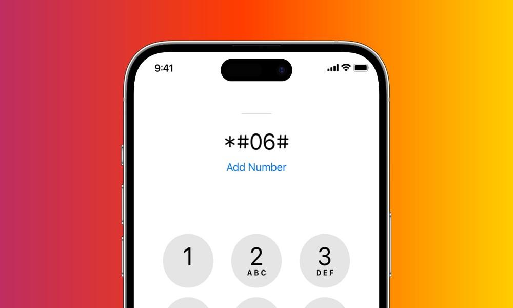 Dial #06# to Display The IMEI