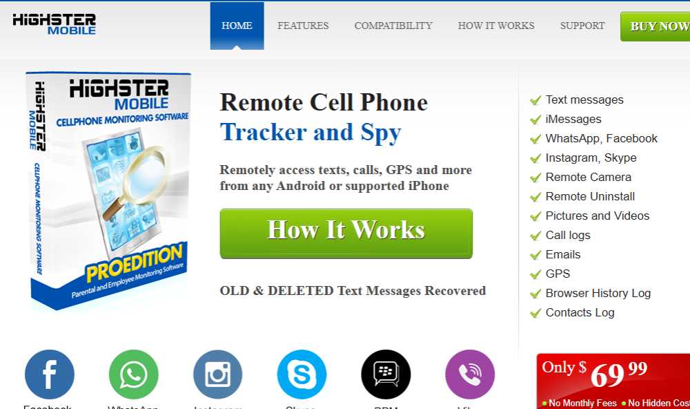 Highster to Check Incoming and Outgoing Call Details of Any Number Online