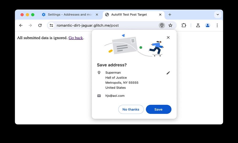 Looking at Saved Bookmarks and Autofill Data