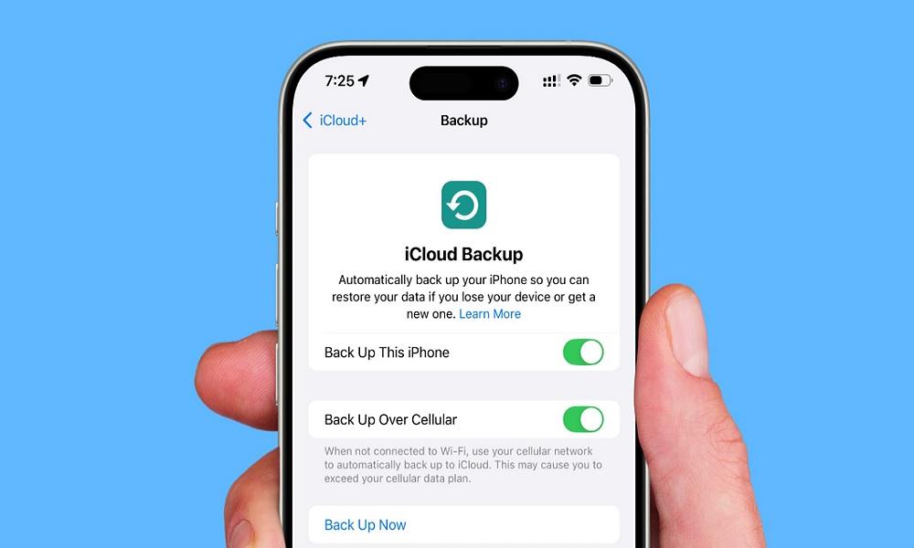 Retrieve Call History via iCloud Backup
