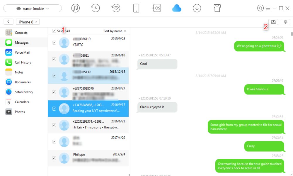 Retrieve Text Messages Without The Actual Phone