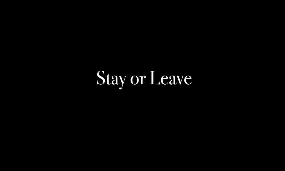 Should You Stay or Leave after Discovering Your Husband's Infidelity