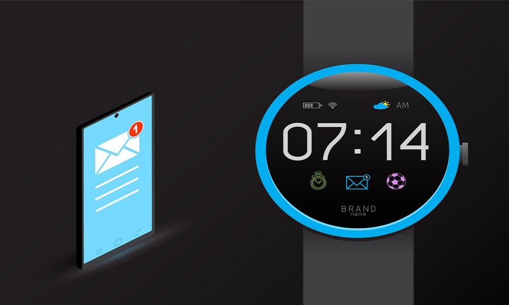Smartwatch and Device Sync to See Partner's Messages
