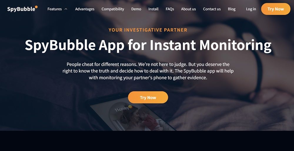 SpyBubble App to Read Other People's Texts