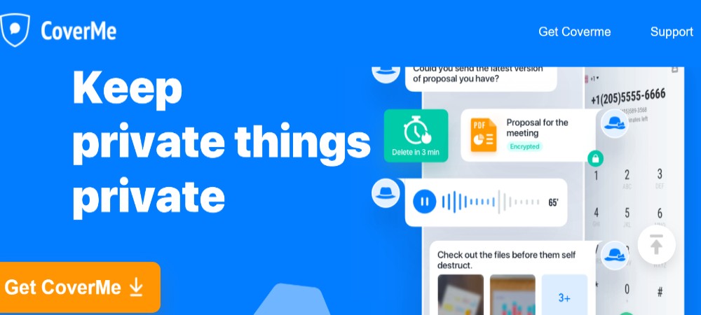 CoverMe The App for Hidden Chats