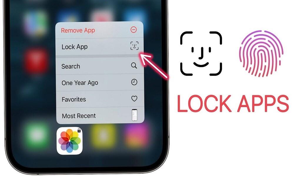 Lock Apps using Face or Touch ID