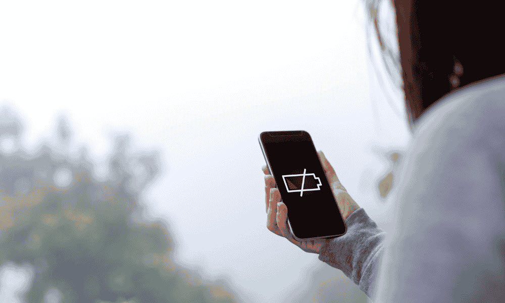 Battery Drain Phone Tracking Sign