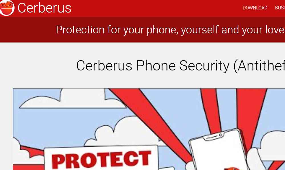Cerberus Android GPS Security