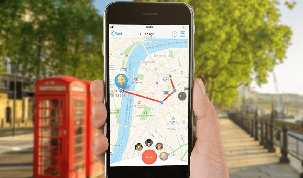 Family Locator App to Track a Person