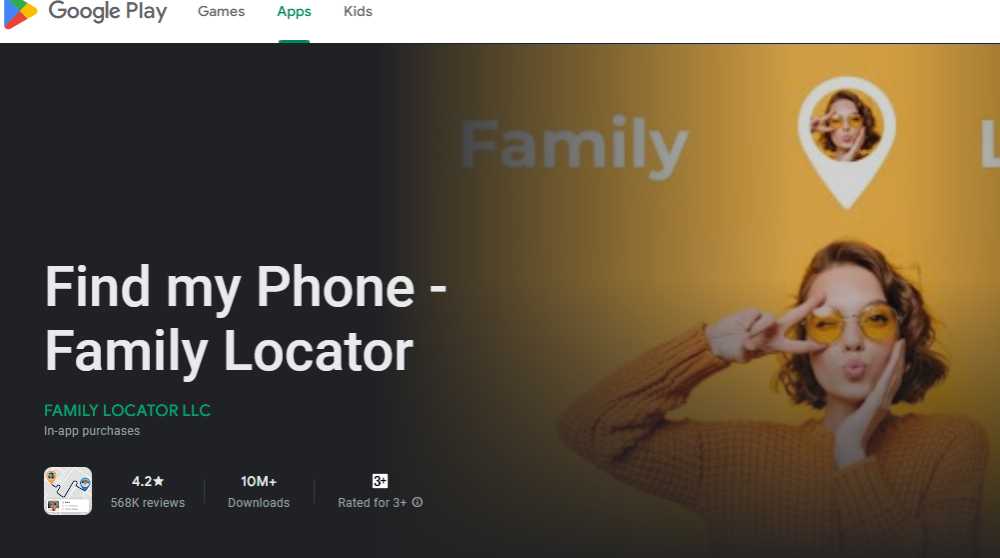 Family Locator GPS Tracker