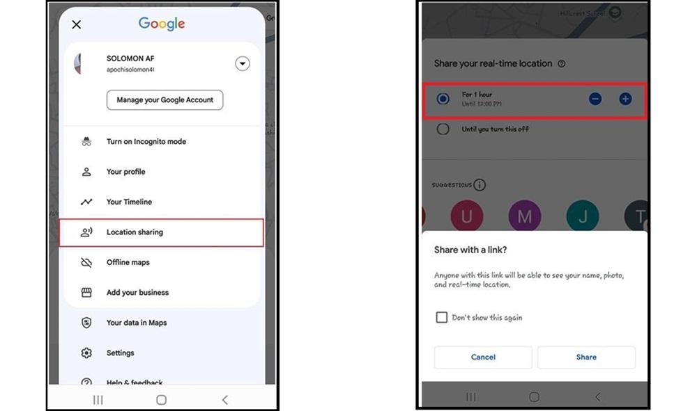 How to Use Google Maps for Location Sharing
