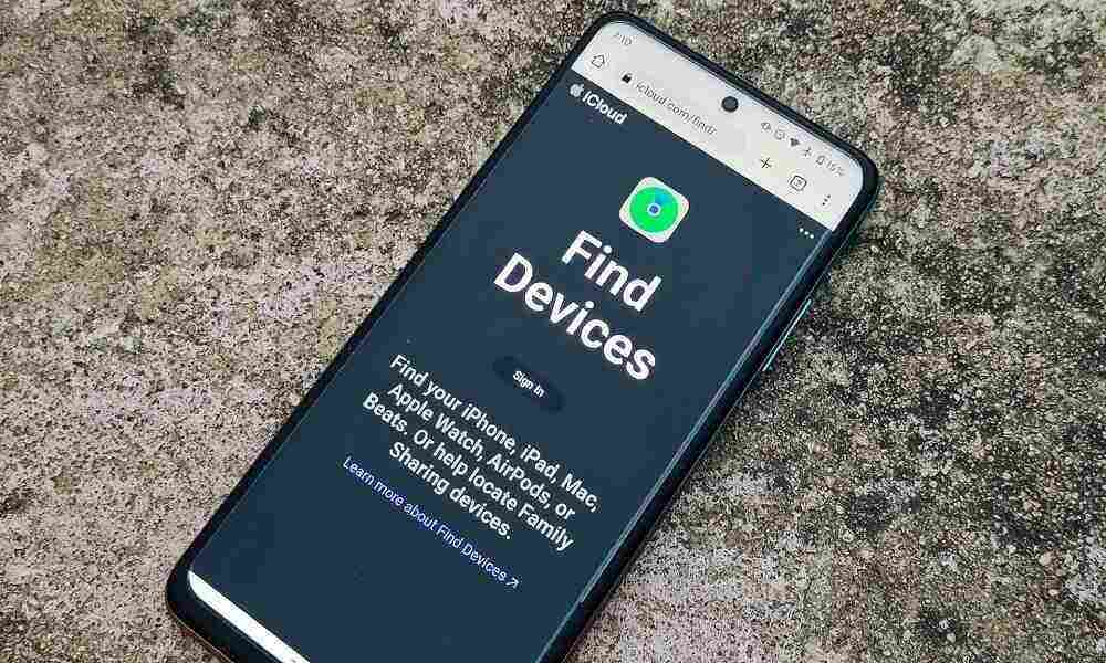 iCloud's Find My iPhone