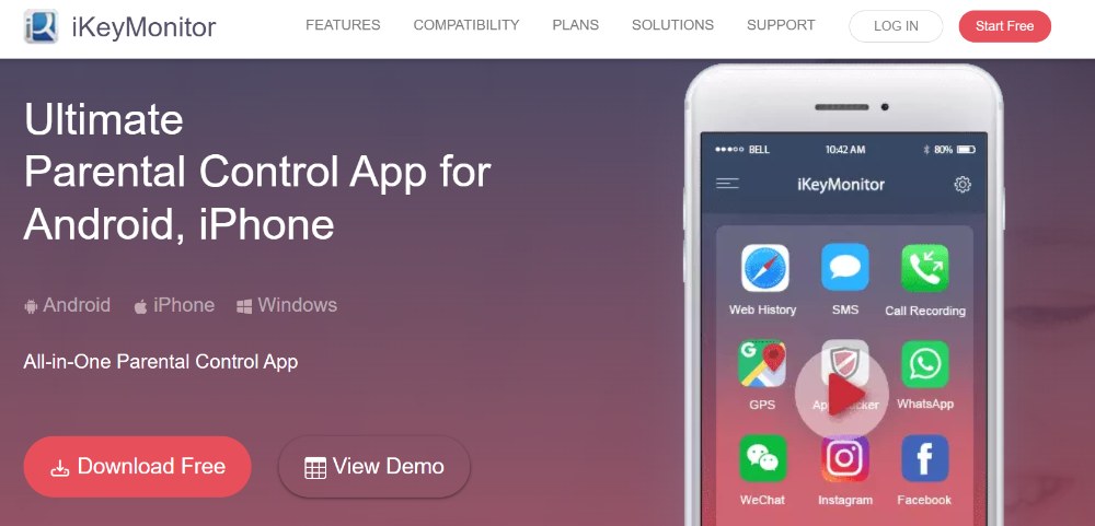 iKeyMonitor Free Discreet Phone Tracking App