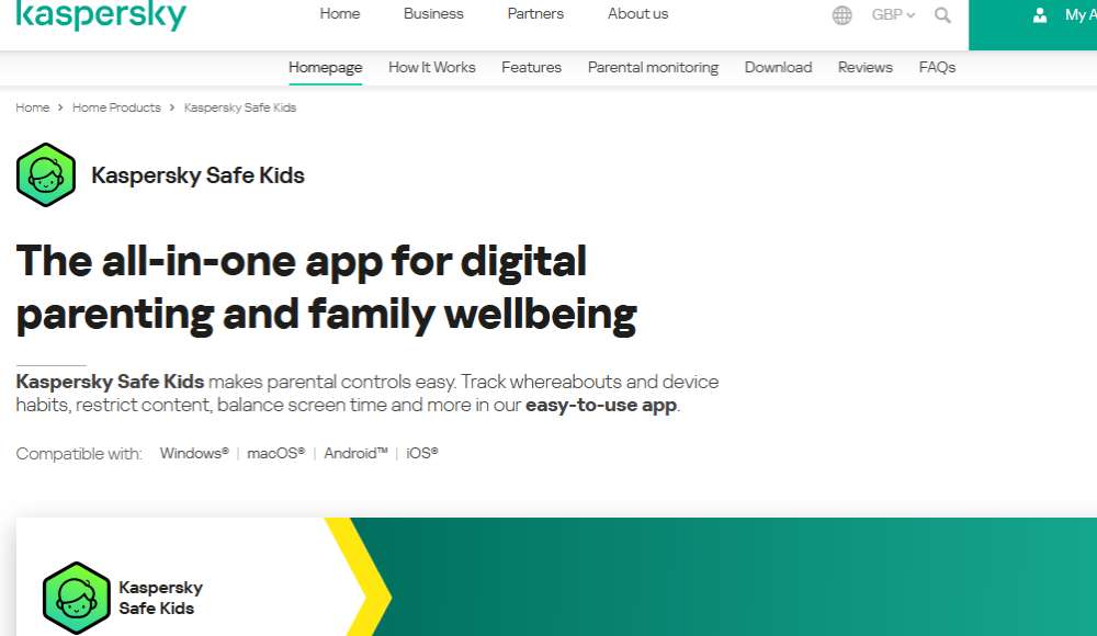 Kaspersky Safe Kids Free Tracking App