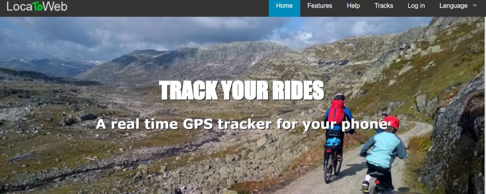 LocaToWeb Location Tracker App for iPhone