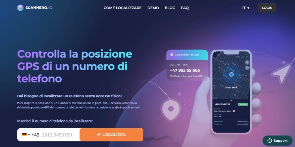 Scannero Phone Tracker