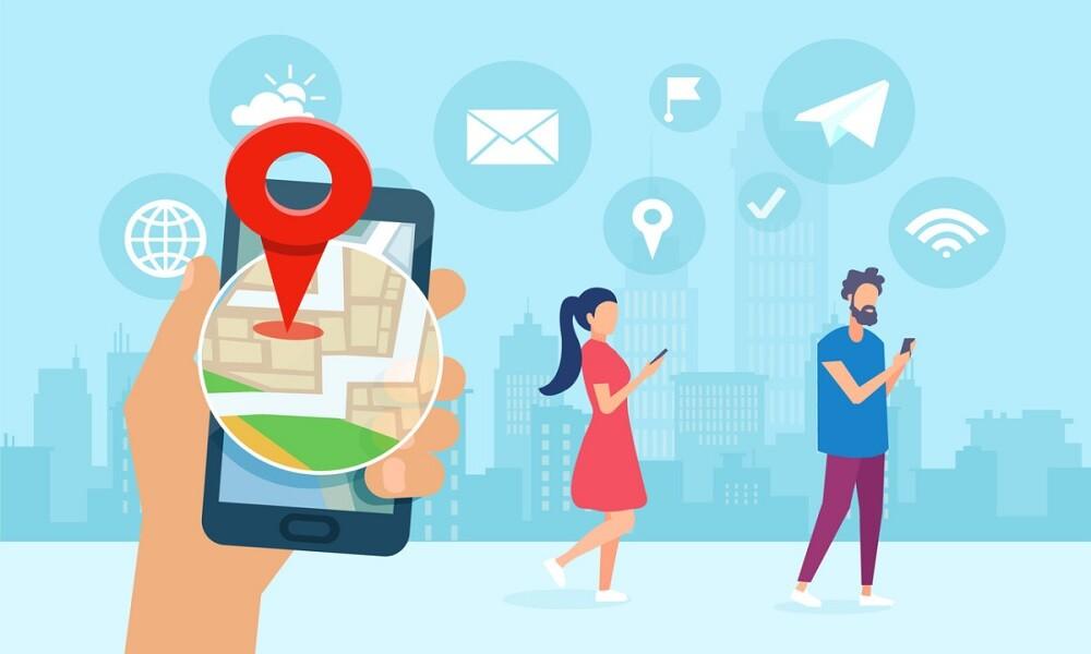 Track via Social Media Location Sharing