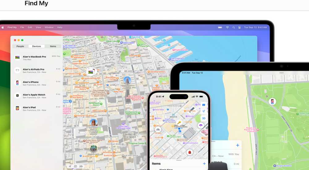 Using Apple Find My to Track an iPhone