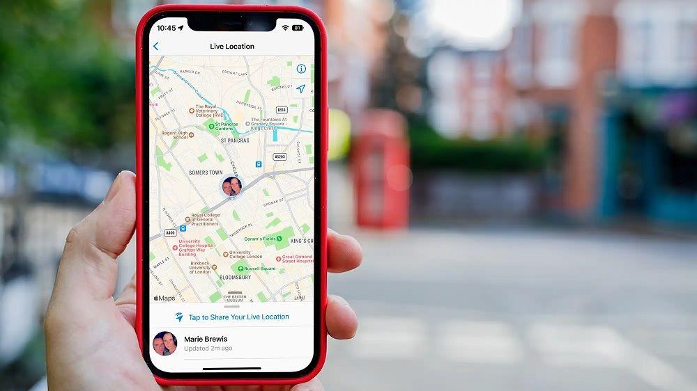 WhatsApp Live Location Sharing to Live Track a Phone