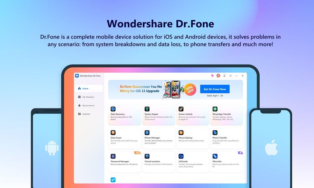 Dr.Fone WhatsApp Transfer to Clone WhatsApp