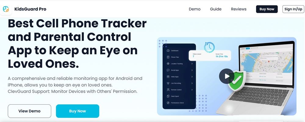 KidGuard Snapchat Spy App