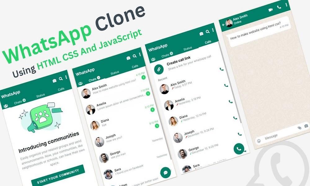 WhatsApp Clone Source Code to Clone WhatsApp Free